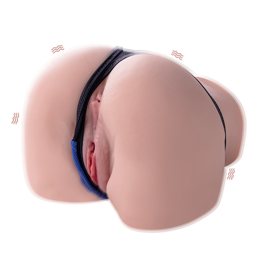 ROSE: 3.6Kg/7.9LB female butt with vibration function. Free shipping